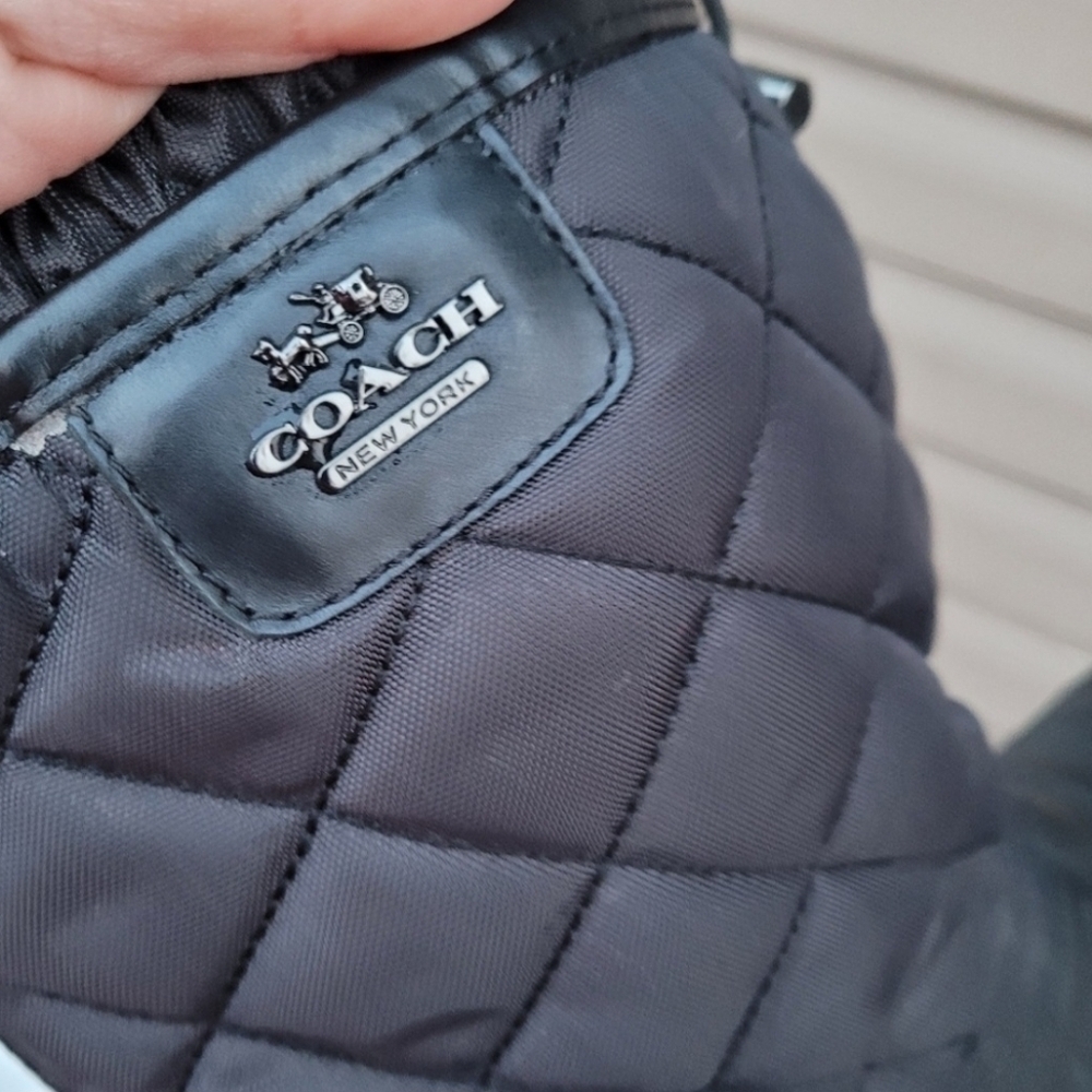 Coach Samara Quilted Boots Size 6 - Picture 6 of 8